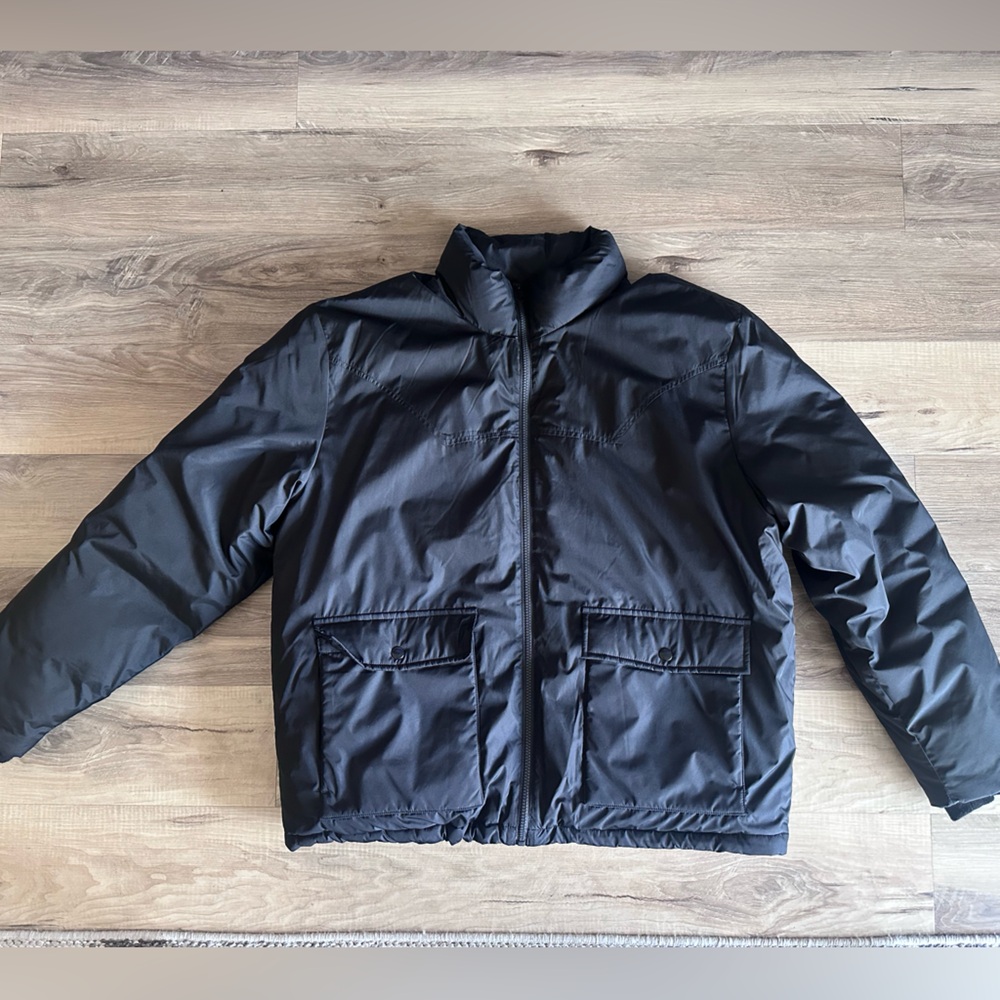 GAP Men's Black Puffer Jacket